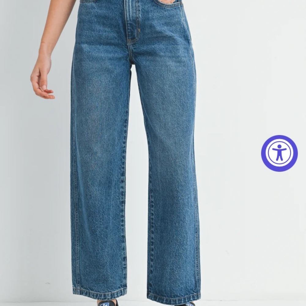 Just Black Denim Throwback Straight